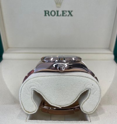 Rolex Sky-dweller rose Gold Chocolate Dial