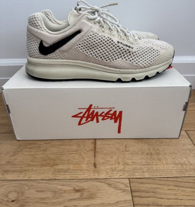 Vnds Nike Stussy Airmax 2013 Fossil Sz 11 5