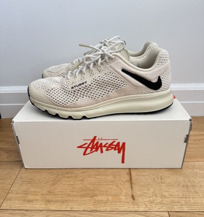 Vnds Nike Stussy Airmax 2013 Fossil Sz 11 5