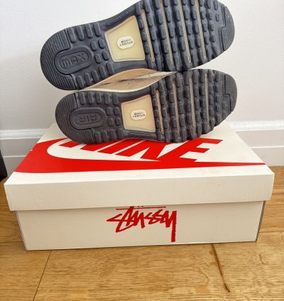 Vnds Nike Stussy Airmax 2013 Fossil Sz 11 5