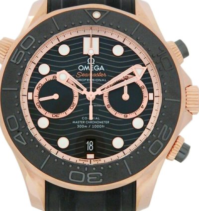 Omega Seamaster 210 62 44 51 01 001 Automatic Red Gold Very Good
