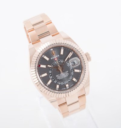 Rolex Sky-dweller 01 2023 Rhodium Dial Perfect Condition Box Papers