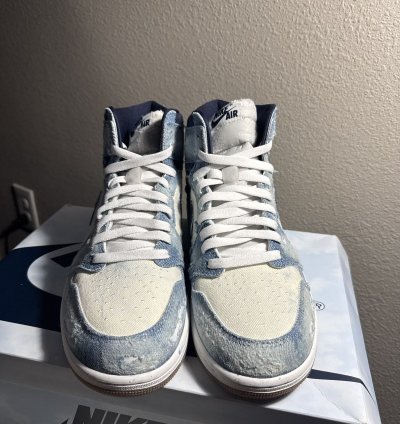 Who Decides War Air Jordan 1 High Denim 1 Of 150