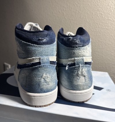 Who Decides War Air Jordan 1 High Denim 1 Of 150