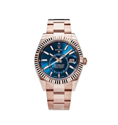 Rolex Sky-dweller 18k Everose Gold Men Watch