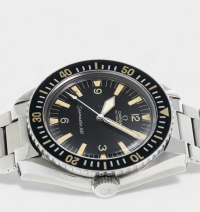 Omega Seamaster 300 165 024 Automatic Steel Vintage Black Dial 1960s