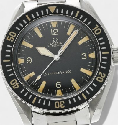Omega Seamaster 300 165 024 Automatic Steel Vintage Black Dial 1960s