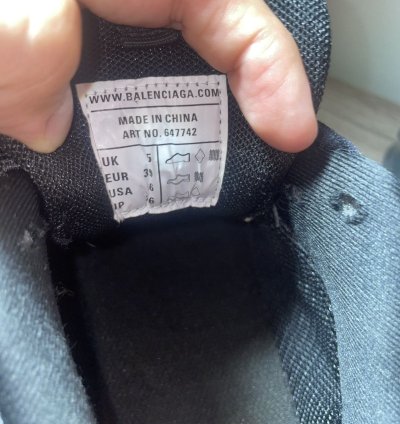 Balenciaga Track Clear Sole