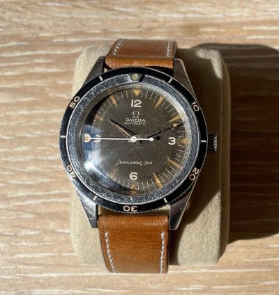 Omega Seamaster 300 1960 Omega Sm300 2913-8 With Tropical Dial Lollipop Hand
