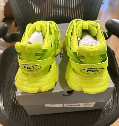 Balenciaga Track Clearsole Yellow Bnwt