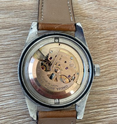 Omega Seamaster 300 1960 Omega Sm300 2913-8 With Tropical Dial Lollipop Hand
