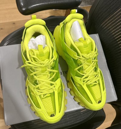 Balenciaga Track Clearsole Yellow Bnwt