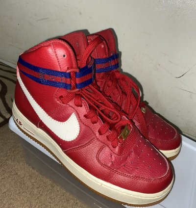 Air Force 1 High Gs Gym Red Gum