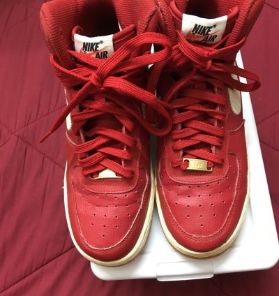 Air Force 1 High Gs Gym Red Gum