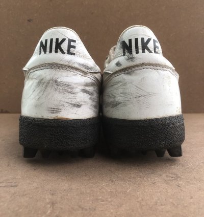 Vtg 1983 Nike White Leather Sneakers Size 9 5 Made In Korea