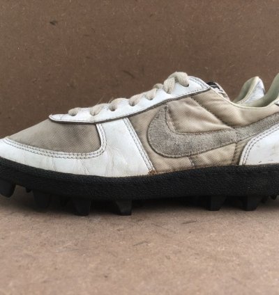 Vtg 1983 Nike White Leather Sneakers Size 9 5 Made In Korea