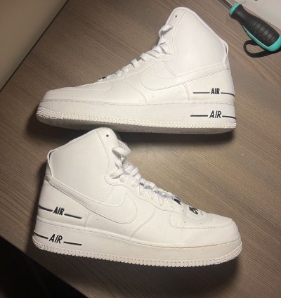 Air Force 1 High Lv8 Triple White