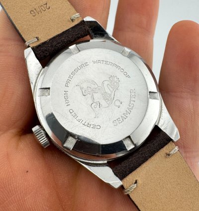 Omega Seamaster 300 Acier Inoxydable Calibre 552 Tritium Indesex Extract From Archives