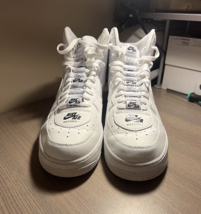 Air Force 1 High Lv8 Triple White