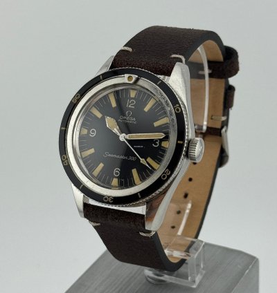 Omega Seamaster 300 Acier Inoxydable Calibre 552 Tritium Indesex Extract From Archives