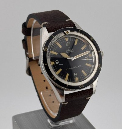 Omega Seamaster 300 Acier Inoxydable Calibre 552 Tritium Indesex Extract From Archives