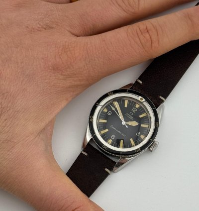 Omega Seamaster 300 Acier Inoxydable Calibre 552 Tritium Indesex Extract From Archives