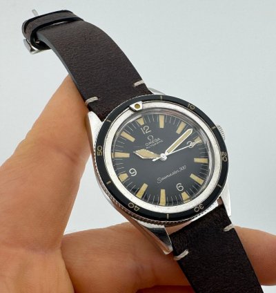 Omega Seamaster 300 Acier Inoxydable Calibre 552 Tritium Indesex Extract From Archives