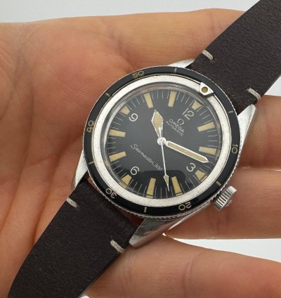Omega Seamaster 300 Acier Inoxydable Calibre 552 Tritium Indesex Extract From Archives