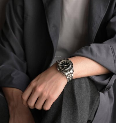 Omega Seamaster 300 Arabic Matte Black Dial