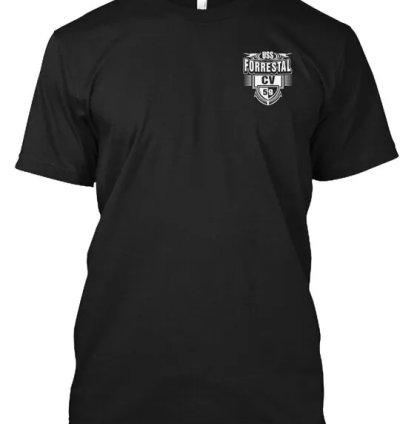 Uss Forrestal Cv 59 T-shirt Made In The Usa Size S To 5xl