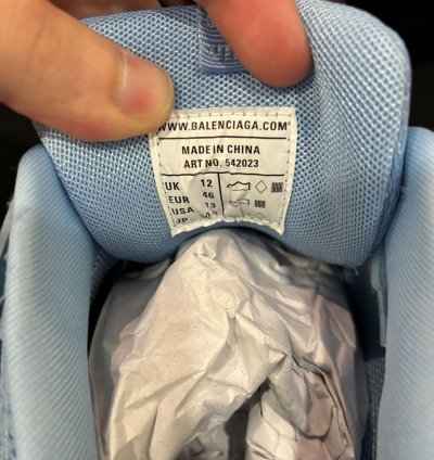 Balenciaga Track Runner Sneaker Blue Brand New