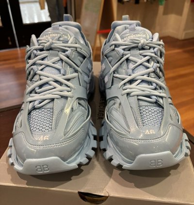 Balenciaga Track Runner Sneaker Blue Brand New