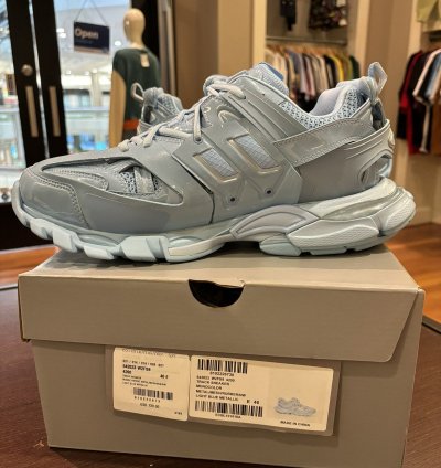 Balenciaga Track Runner Sneaker Blue Brand New