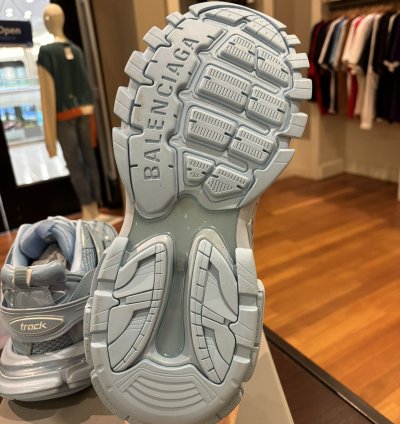 Balenciaga Track Runner Sneaker Blue Brand New
