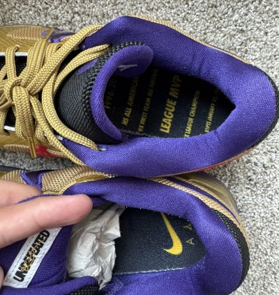 Zoom Kobe 5 Protro Hall Of Fame Undefeated 2021 Size 10