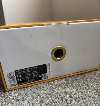 Zoom Kobe 5 Protro Hall Of Fame Undefeated 2021 Size 10