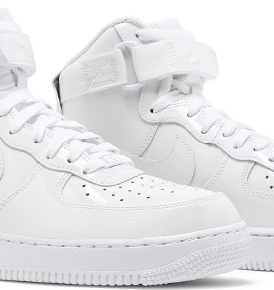 Air Force 1 High Qs Sheed Triple White