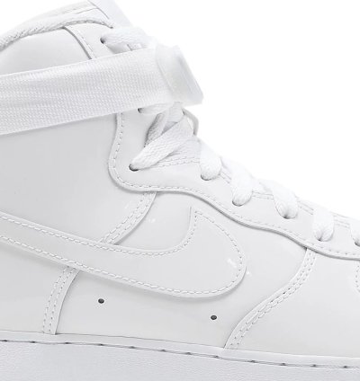 Air Force 1 High Qs Sheed Triple White