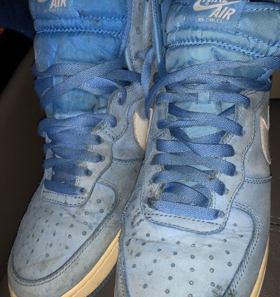 Air Force 1 High Retro Qs University Blue 2015