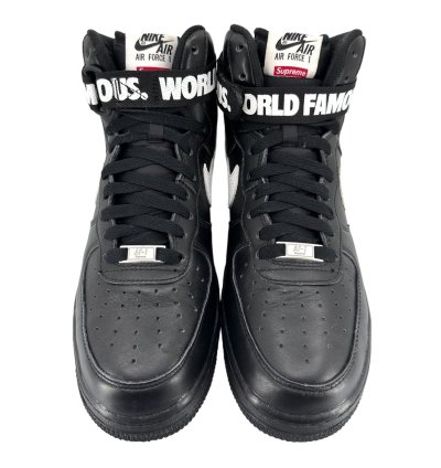 Air Force 1 High Supreme World Famous Black