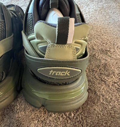 Balenciaga Track Sneaker Khaki Dark Grey Green Size 12 45