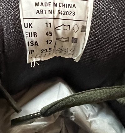 Balenciaga Track Sneaker Khaki Dark Grey Green Size 12 45