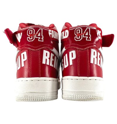 Air Force 1 High Supreme World Famous Red