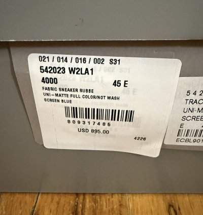 Balenciaga Track Sneaker Screen Blue