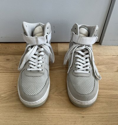 Air Force 1 High Top Grey White