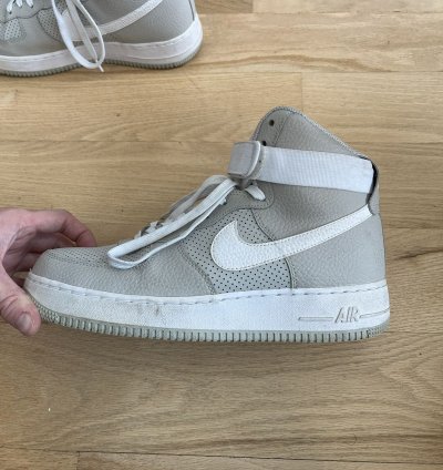 Air Force 1 High Top Grey White