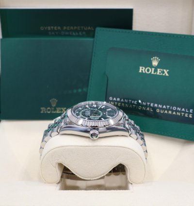 Rolex Sky-dweller 2024 Sky-dweller Jubilee Mint Green Dial Unworn