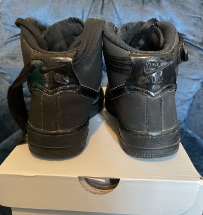 Air Force 1 High Triple Black Display Model