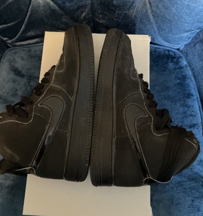 Air Force 1 High Triple Black Display Model