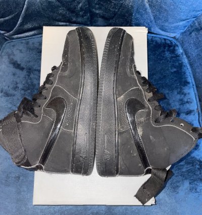 Air Force 1 High Triple Black Display Model